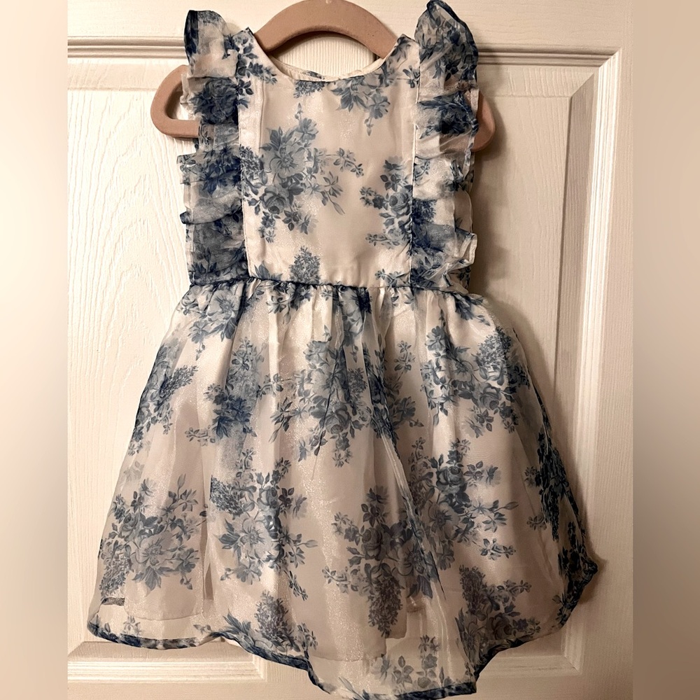 Toddler Floral A Line Dress